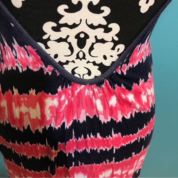 Tart Winslet Maxi Dress Tie Dye GUC Casual Criss Cross Back Woman’s Small S Sexy - Picture 10 of 16